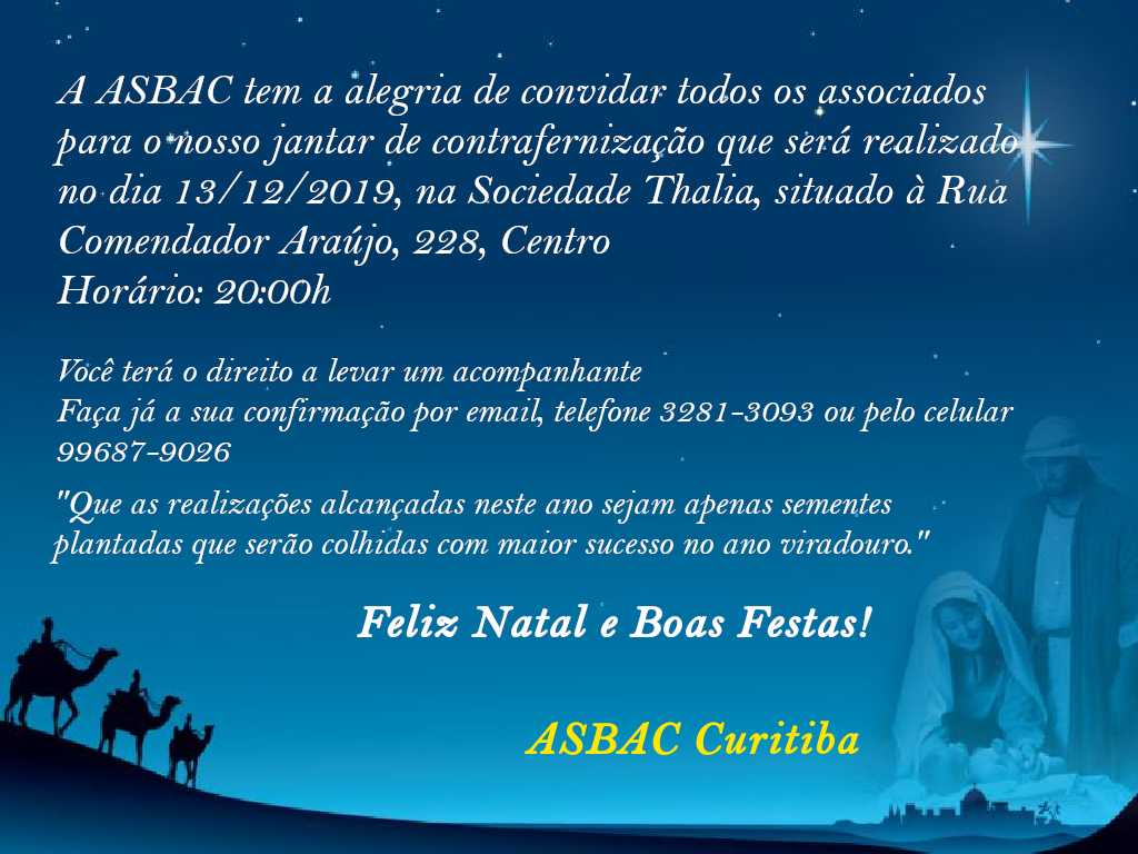 Convite fim de ano